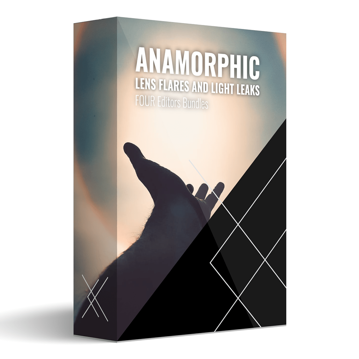 Anamorphic Lens Flares and Light Leaks - 100+