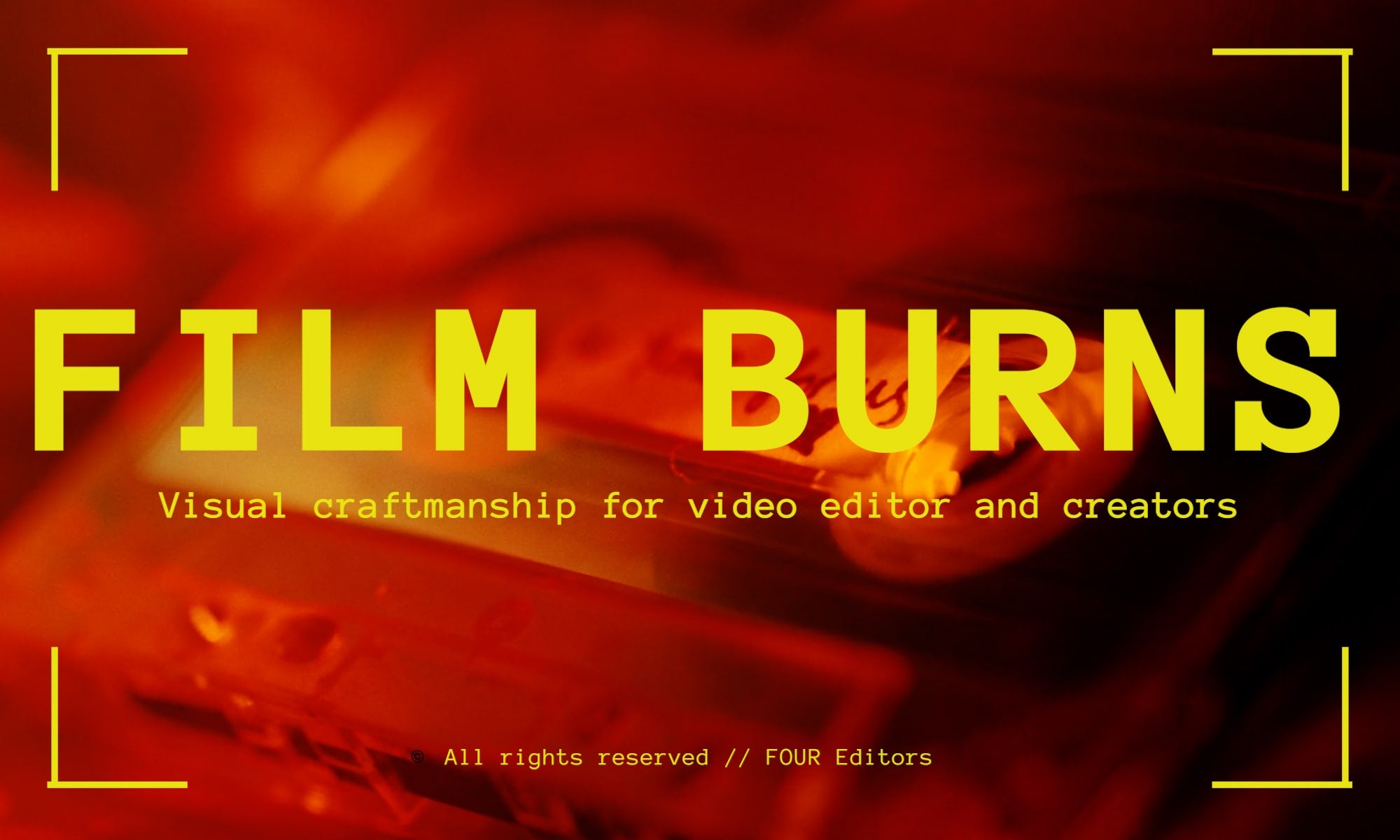 Film Burns Transitions V2 - 20+