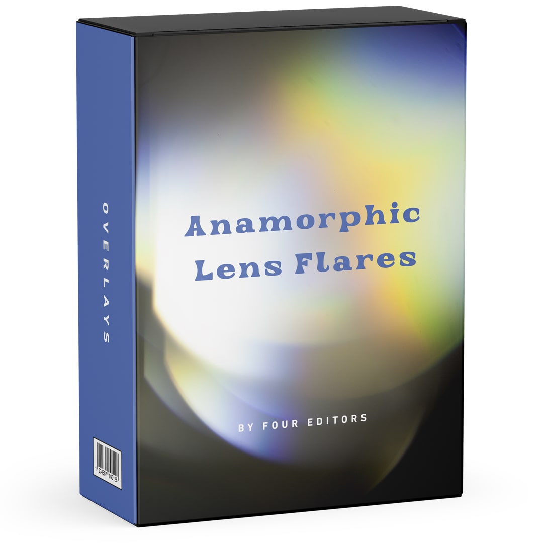 Anamorphic Lens Flares and Light Leaks - 100+