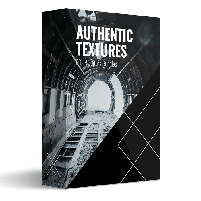 Authentic Textures Collection | 50 Unique Overlays by FOUR Editors